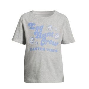 Wonder Nation Easter Toddler Short Sleeve Graphic T-Shirt, Size 4T